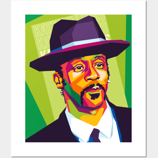 katt williams Wall Art by cool pop art house